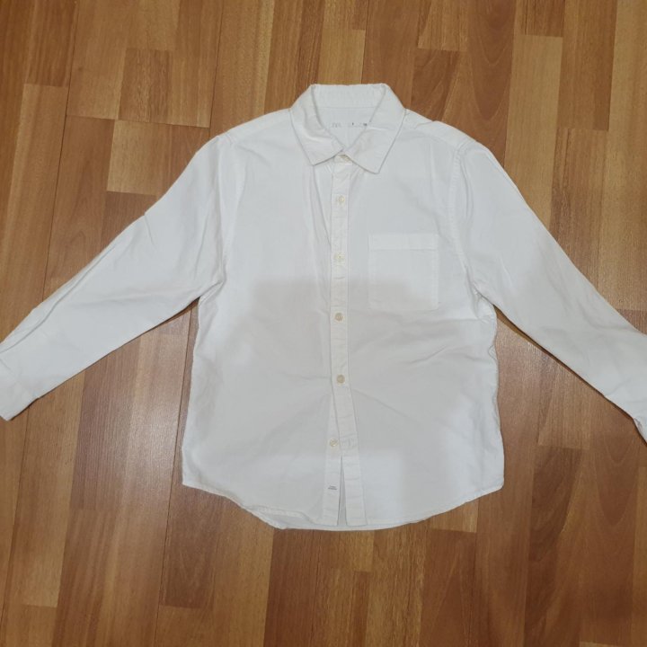 Рубашка zara р.128см