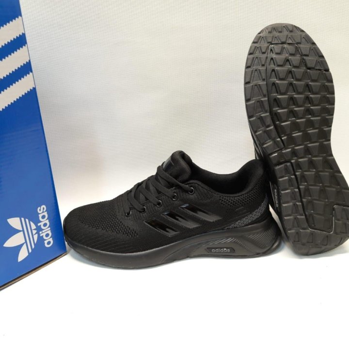 Кроссовки Adidas бег артикул 925 чёрный