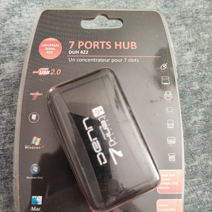 USB hub концентратор 7 портов блок питания