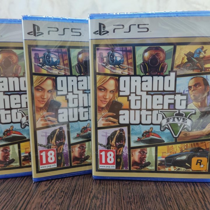 GTA 5 PS5 New диск