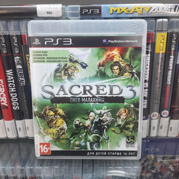 Sacred 3 (ps3, б/у)