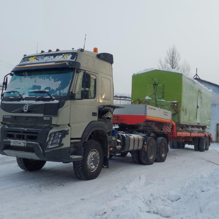 Услуги трала, бортового полуприцепа