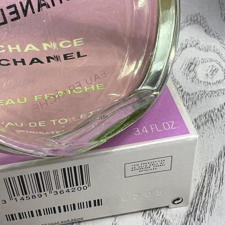 Chanel Chance Eau Fraiche 100 ml. духи парфюм