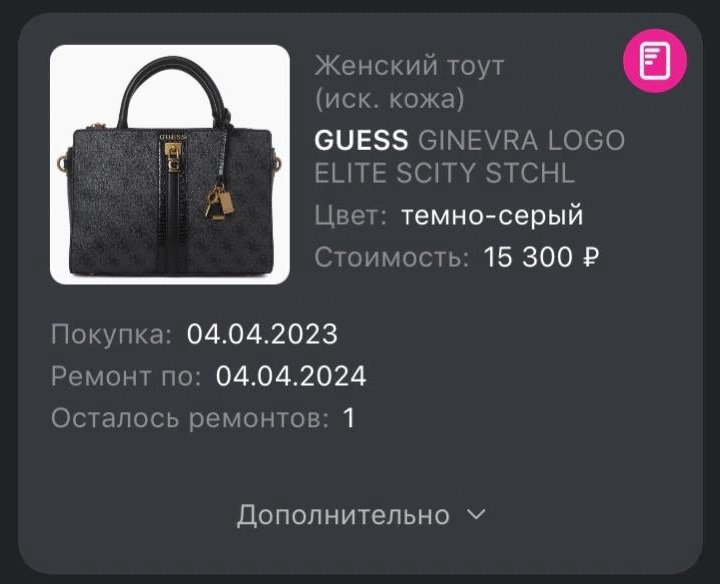 Сумка guess