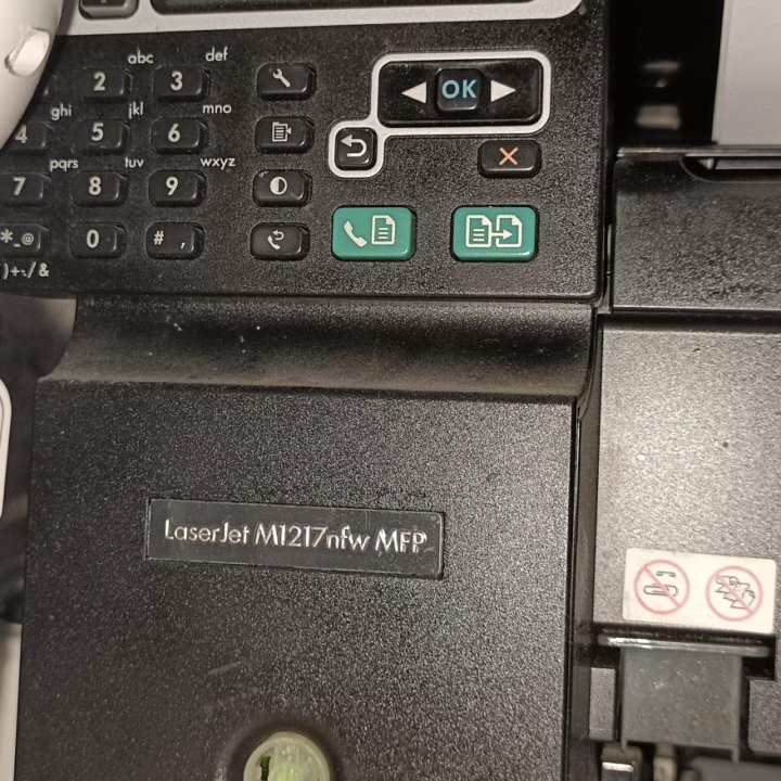 принтер hp laserjet m1217nfw mfp