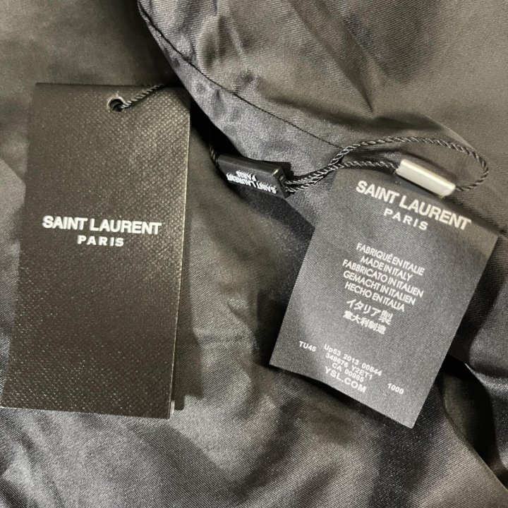 Пальто шерсть Saint Laurent