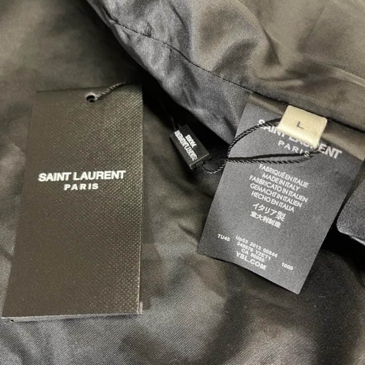 Пальто шерсть Saint Laurent