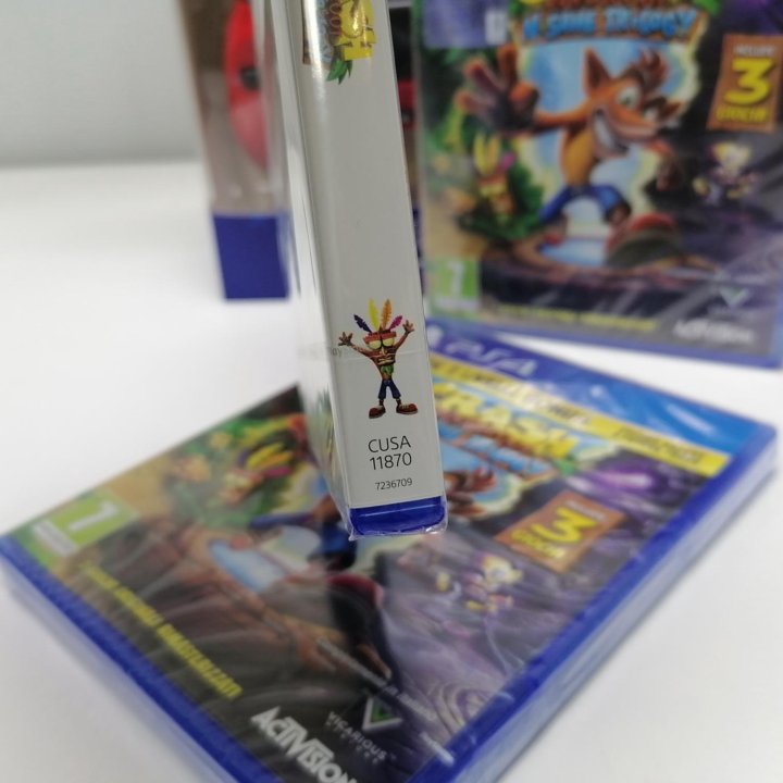 Crash Bandicoot trilogy Новый PS4 /PS5