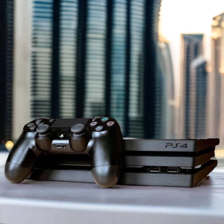  Аренда Приставка игровая PS4 с играми