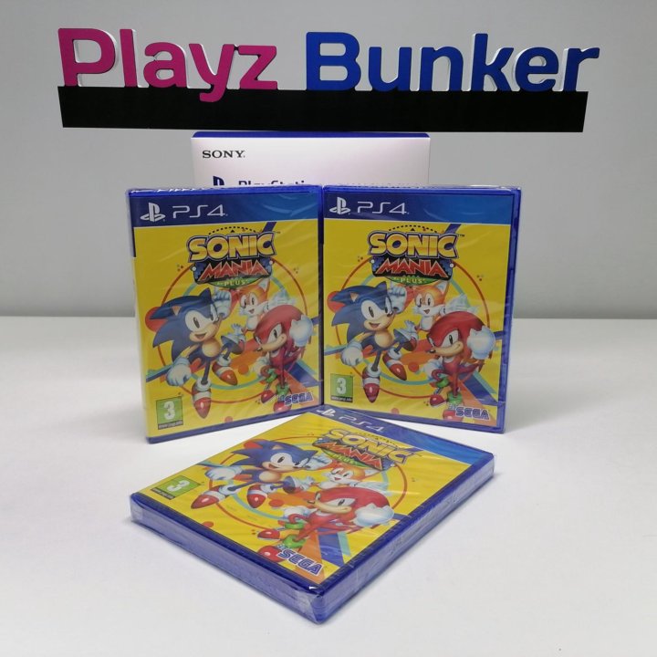 Sonic mania plus Новый PS4 /PS5