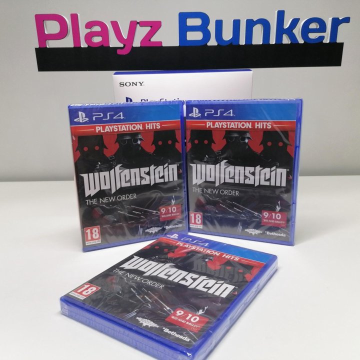 Wolfenstein the New order Новый PS4 /PS5