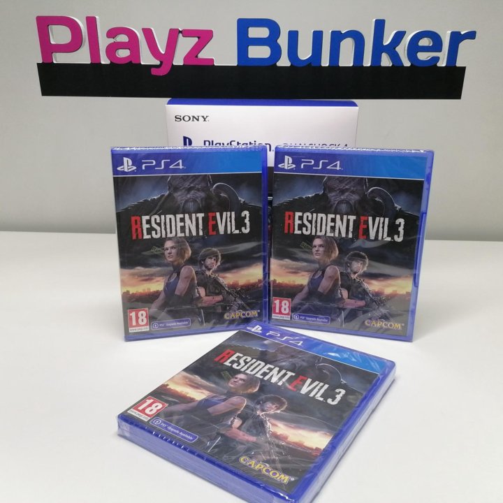 Resident evil 3 Новый PS4 /PS5