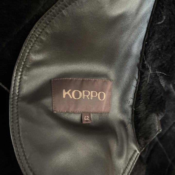 Дубленка женская Korpo, 44р. Мех натуральный