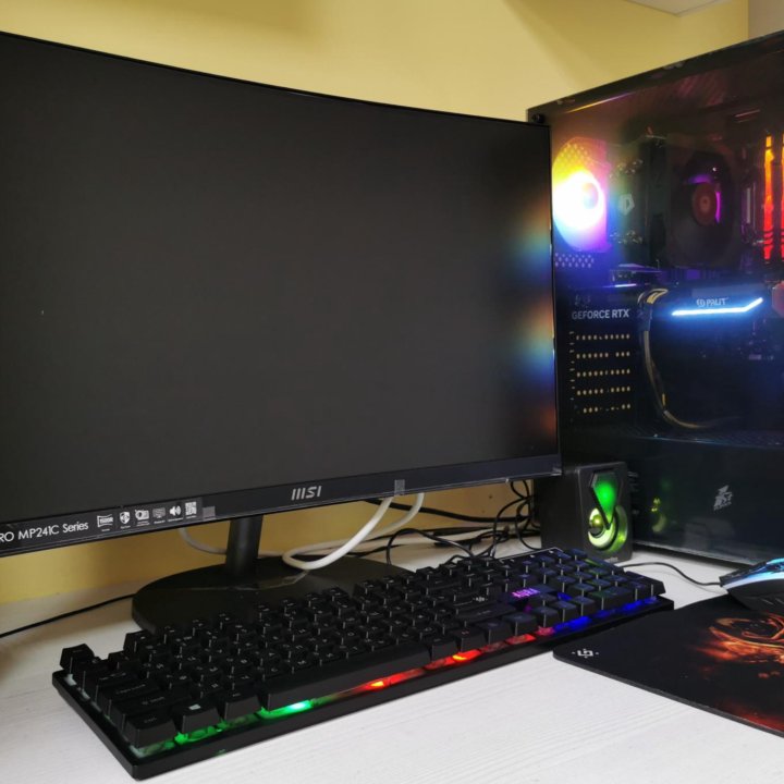 Мощный игровой i5-12500, RTX 4060 Ti, DDR 5