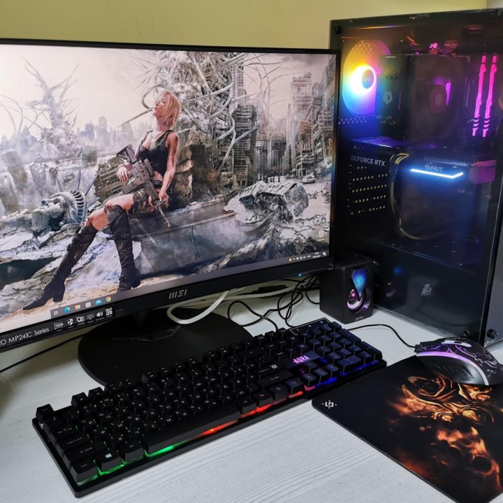 Мощный игровой i5-12500, RTX 4060 Ti, DDR 5