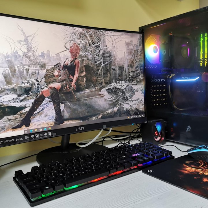 Мощный игровой i5-12500, RTX 4060 Ti, DDR 5