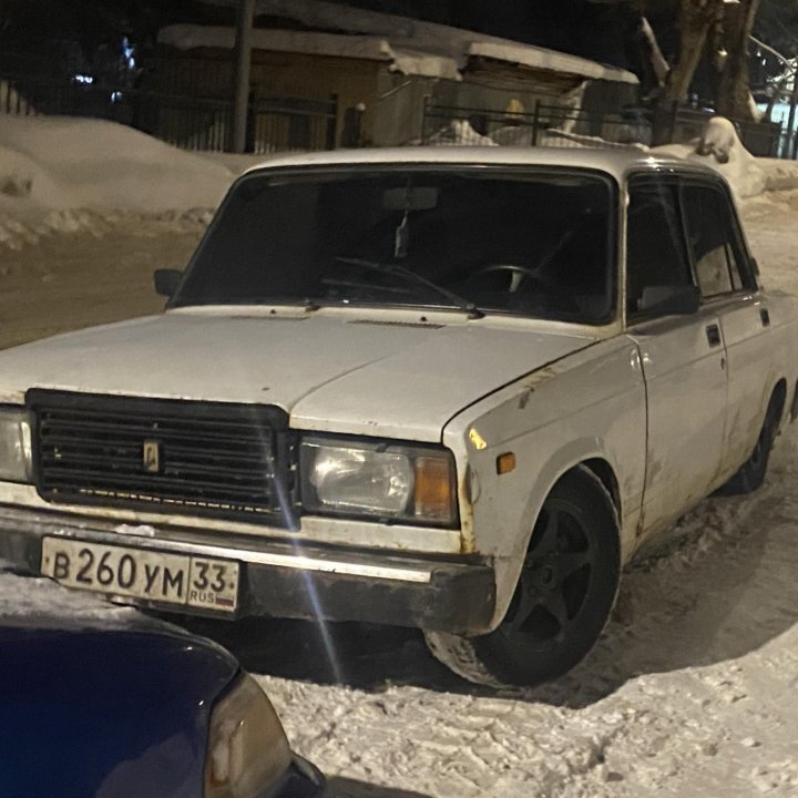 ВАЗ (Lada) 2107, 1993