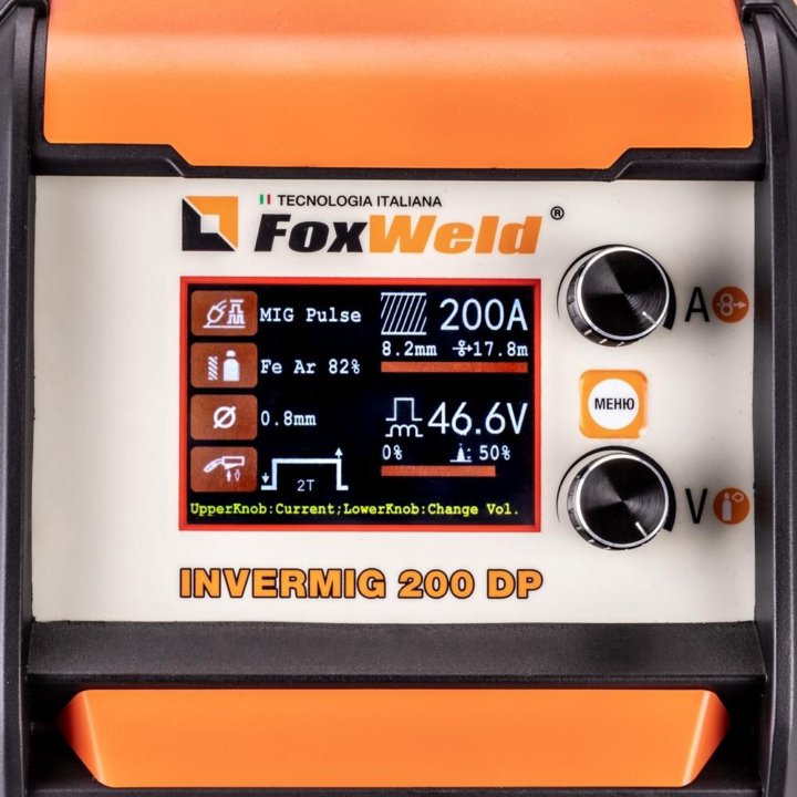 Сварочный полуавтомат foxweld invermig 200 DP