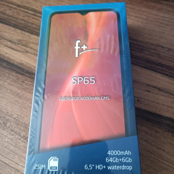 Смартфон новый F+SP65 6/64gb.