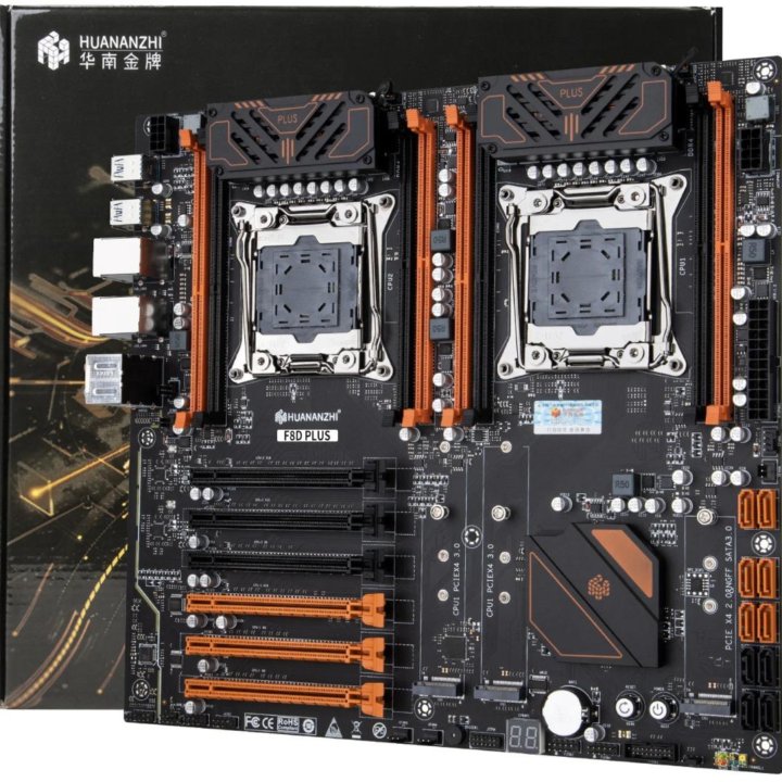 Матер плата x99 f8d plus 2-х процес LGA 2011-3