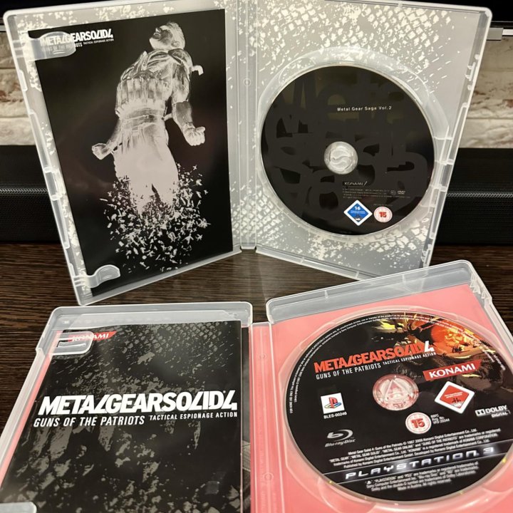 Игра Metal gear solid 4 для ps3