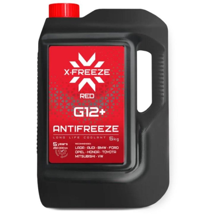 Антифриз X-Freeze G12+ Красный 5кг