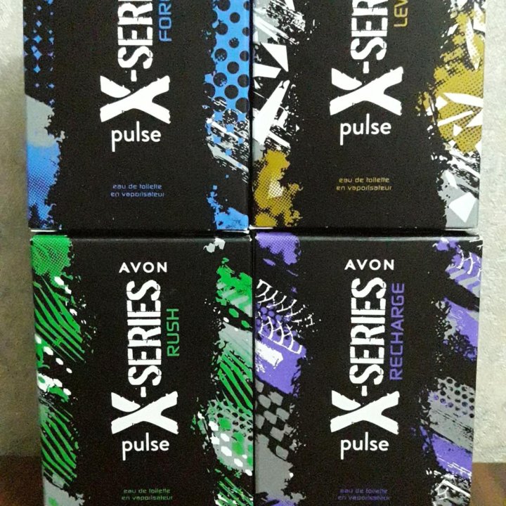 Туалетная вода Avon X-Series pulse Recharge