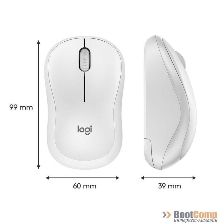 Беспроводная мышь Logitech M221 SILENT OFFWHITE (910-006511)