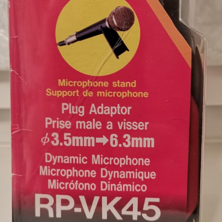 Микрофон Panasonic RP-VK45E9-K (караоке)