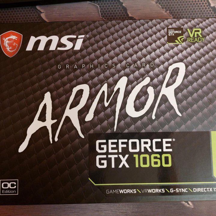 MSi geforce gtx 1060 6gb