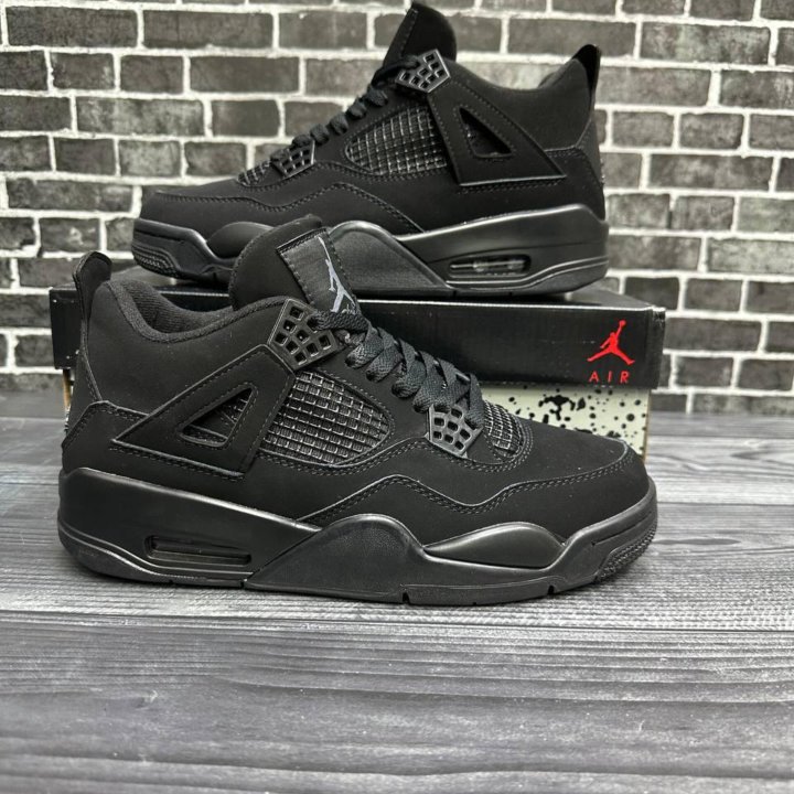 Кроссовки мужские NIKE Air Jordan 4 blask