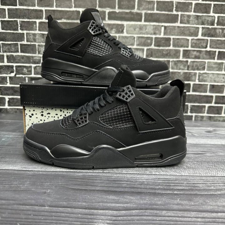 Кроссовки мужские NIKE Air Jordan 4 blask