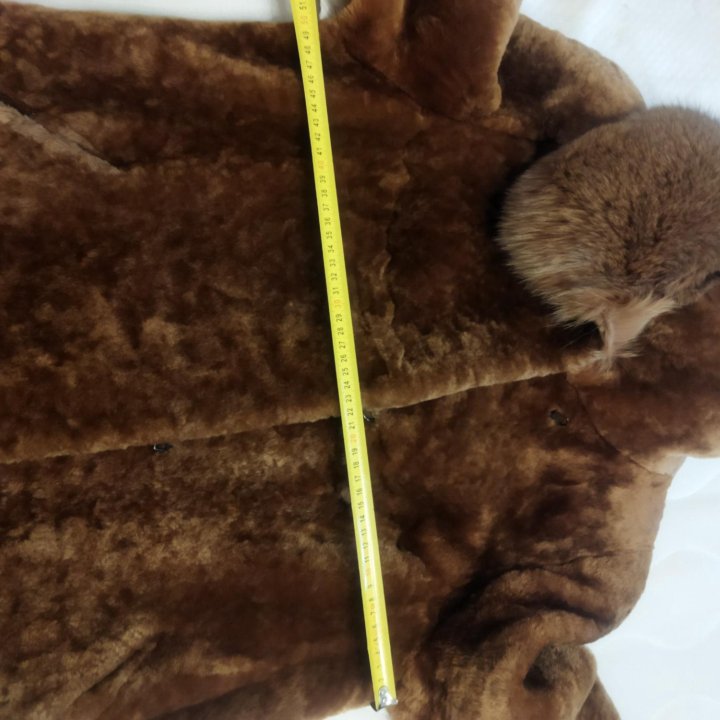 Шуба из мутона