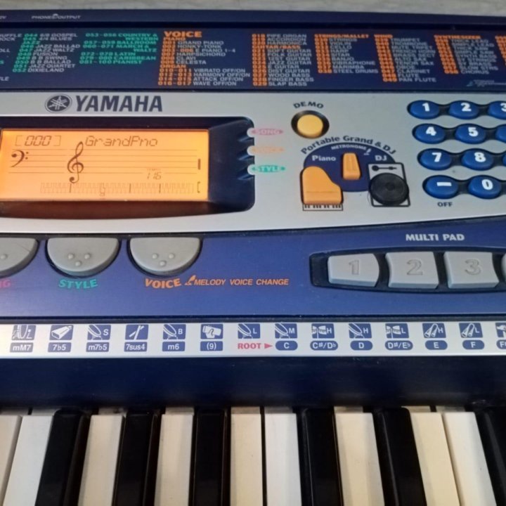 Синтезатор Yamaha PSR 260