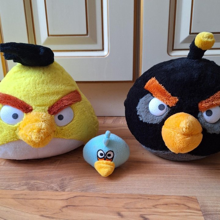 Angry Birds Бомб Чак Синяя троица