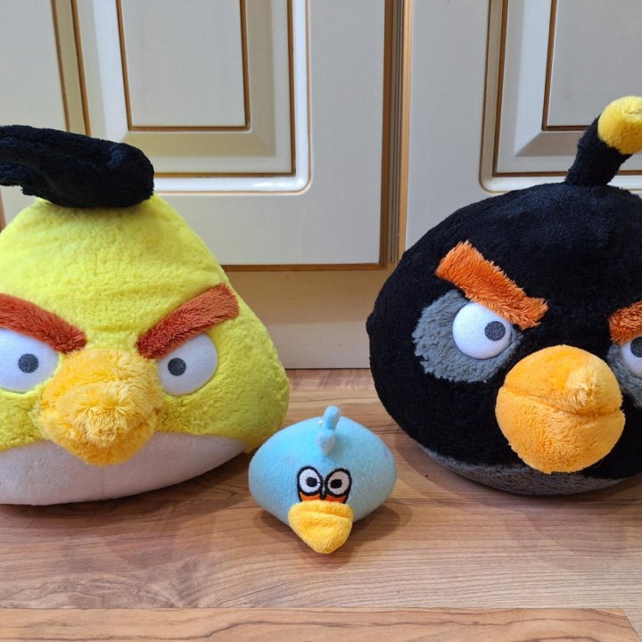 Angry Birds Бомб Чак Синяя троица