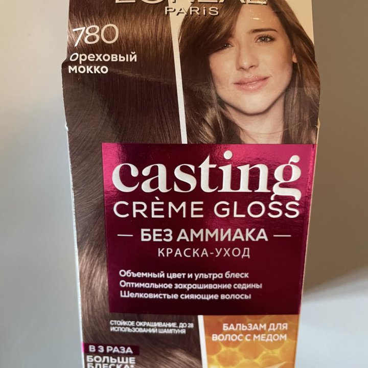 Краска для волос Casting Loreal 780 тон