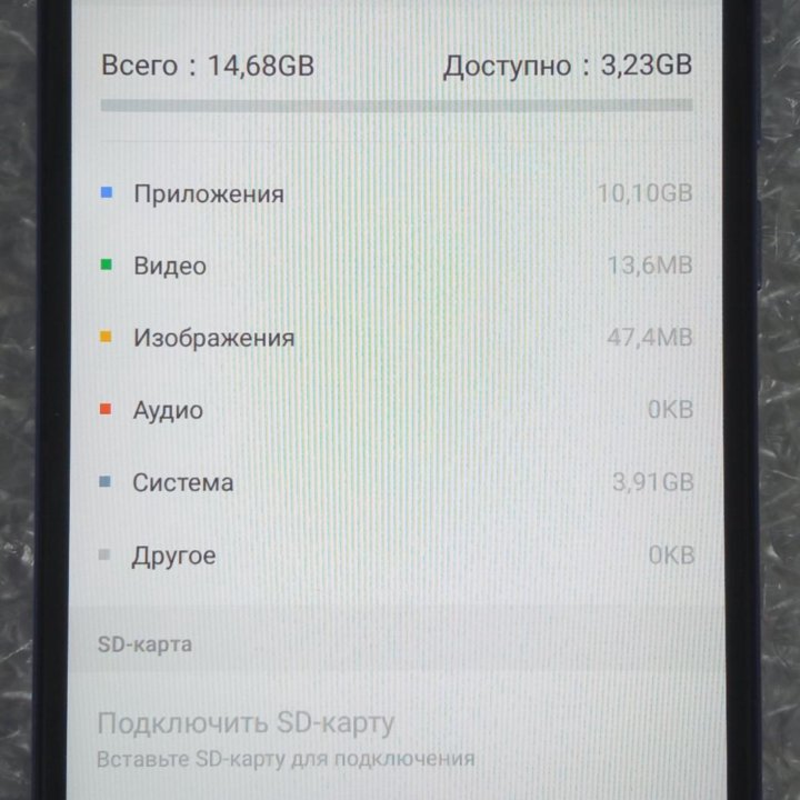 Телефон Meizu M6