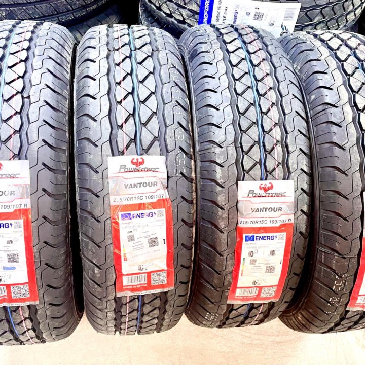 215/70 R15C 109/107R Powertrac Vantour