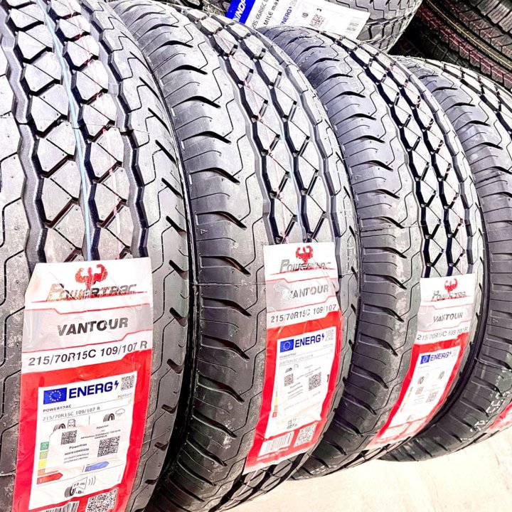 215/70 R15C 109/107R Powertrac Vantour