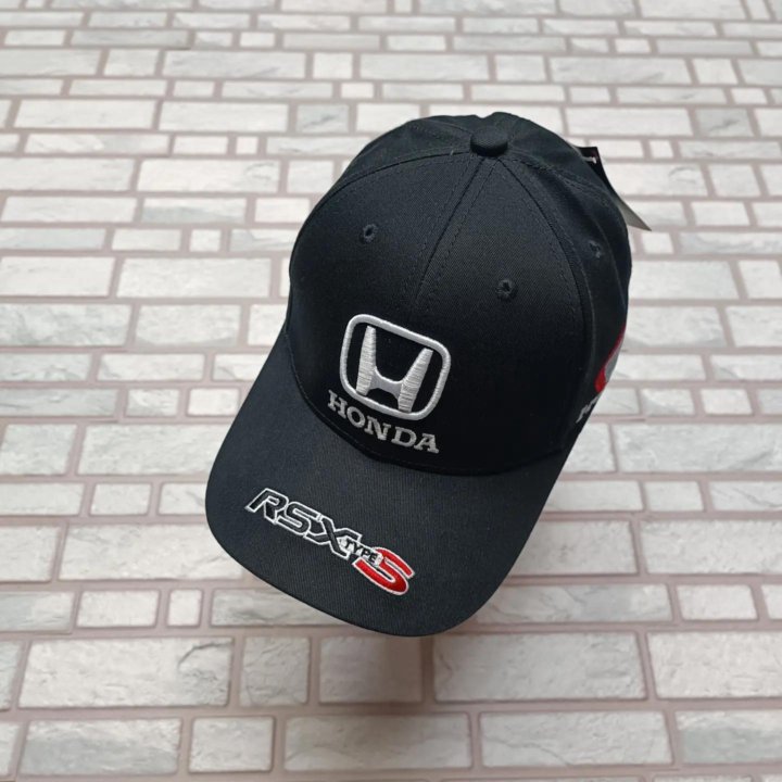 Бейсболка логотип Honda цвет чёрный