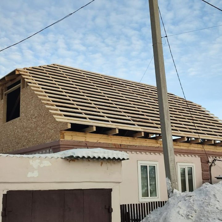 Крыша кровельные и фасадные работы