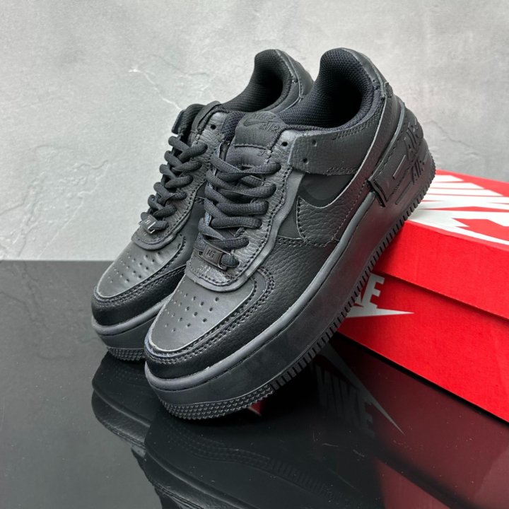 Кроссовки Nike Air Force 1 Shadow Triple Black