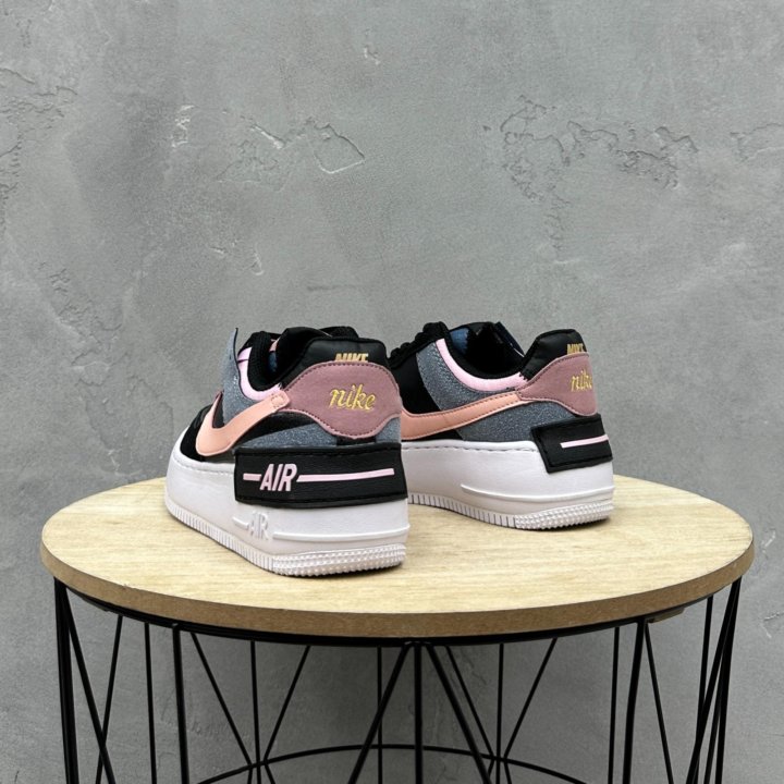 Кроссовки Nike Air Force 1 Shadow Black Pink