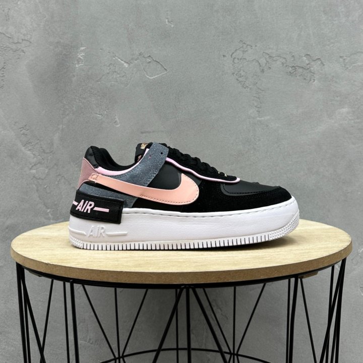 Кроссовки Nike Air Force 1 Shadow Black Pink