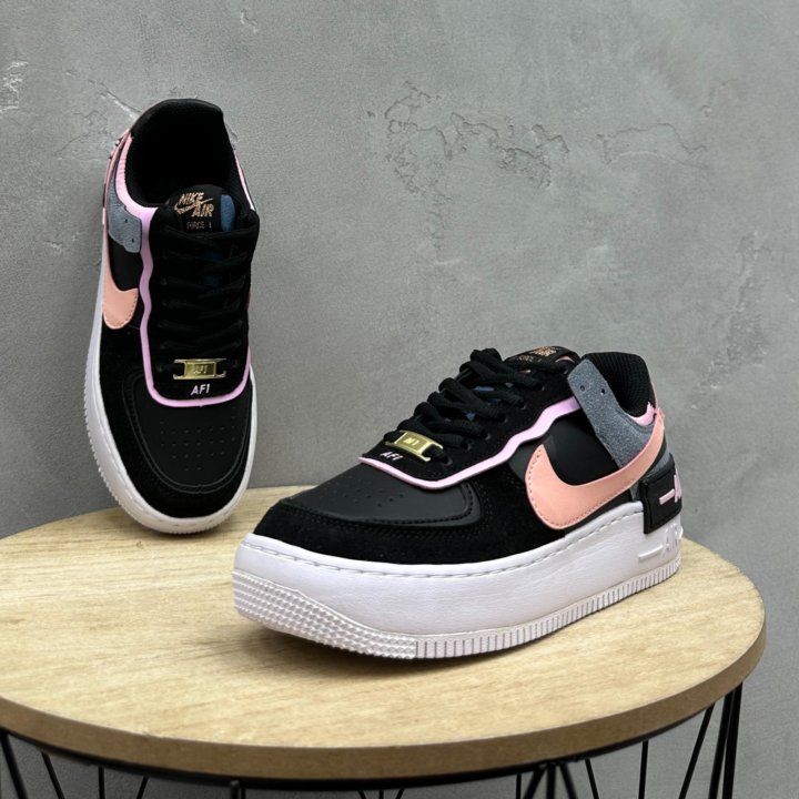 Кроссовки Nike Air Force 1 Shadow Black Pink