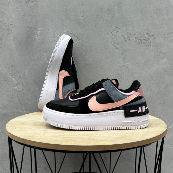 Кроссовки Nike Air Force 1 Shadow Black Pink