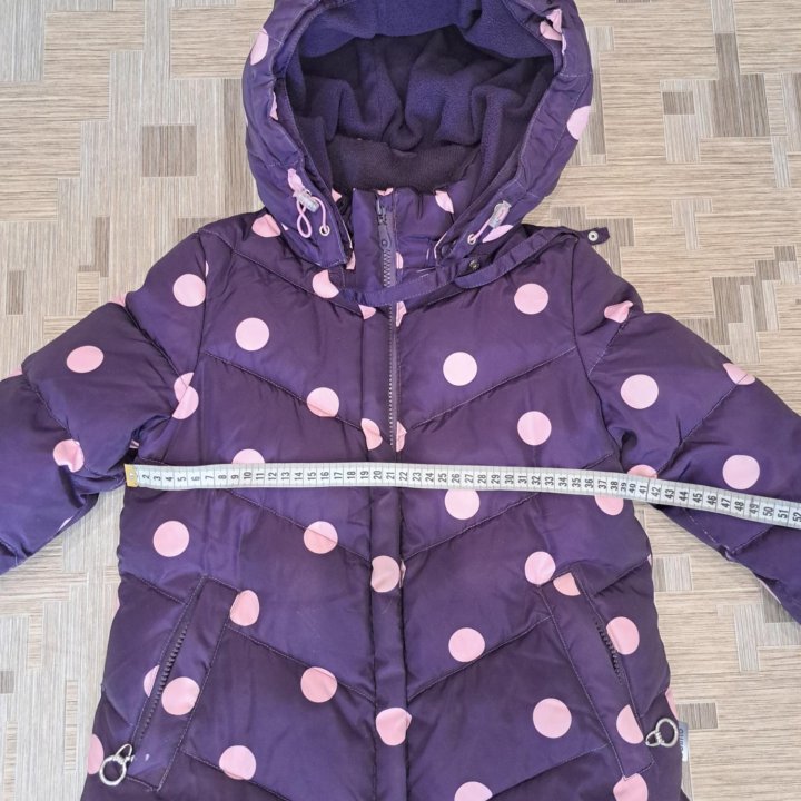 Куртка зимняя для девочки 116-122