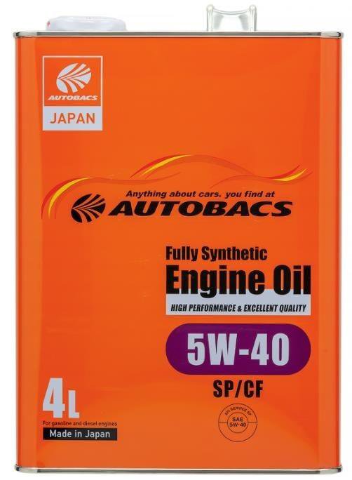 Autobacs 5W40 SP/CF, 4л