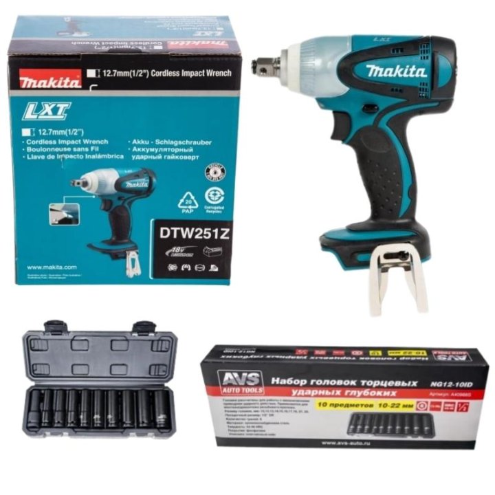 Комплект Makita DTW251Z